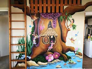 muurschildering_disney_fairies