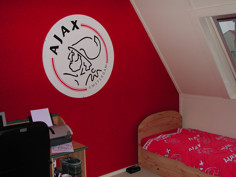 muurschildering logo ajax