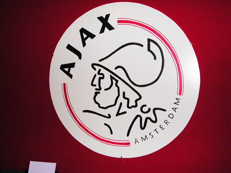muurschildering logo ajax
