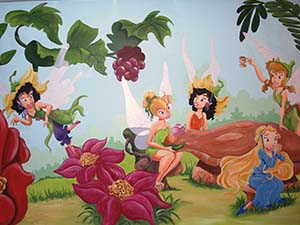 muurschildering_disney_fairies_thee